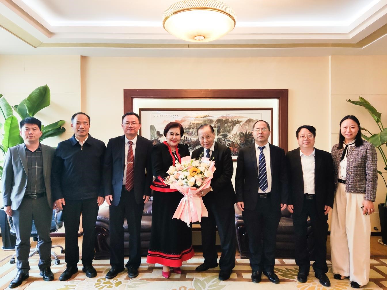 共谱文明互鉴新篇章 共享教育发展新机遇 校领导会见2024中国（河南）—东盟人文交流月来访外宾