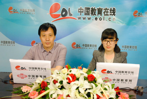 中国教育在线报道邹海林处长谈我校2013年招生计划