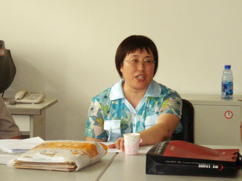 杜建慧副院长走访外语系