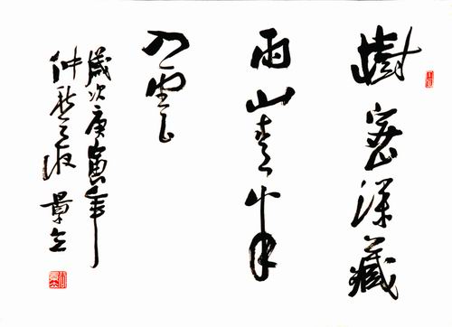 中国科学报：“校长书法家”谷景立