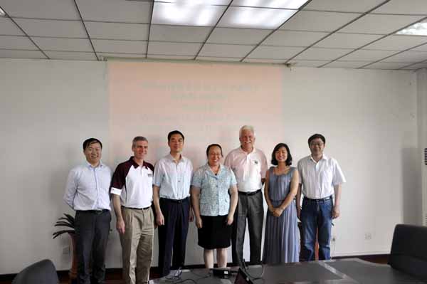 美国密苏里州立大学代表团来我校访问